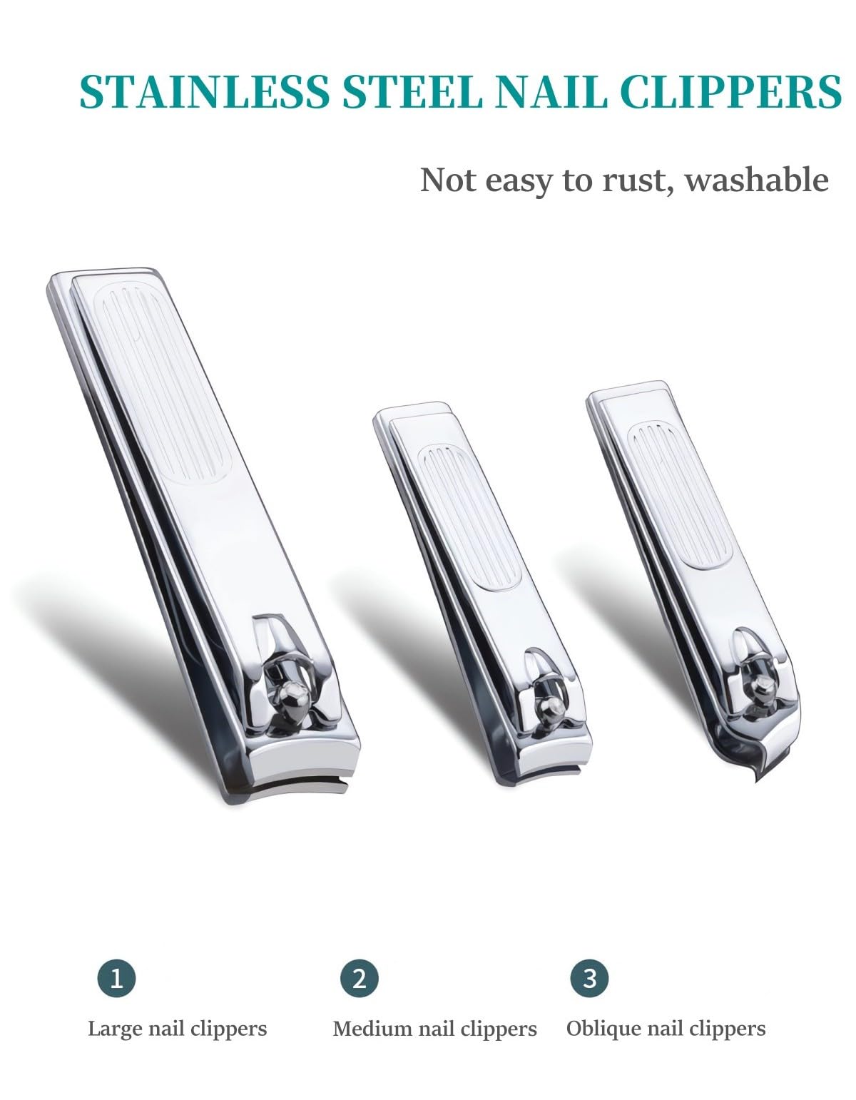 NEMIBAD ear picks and nail files kit for quick touch-ups.