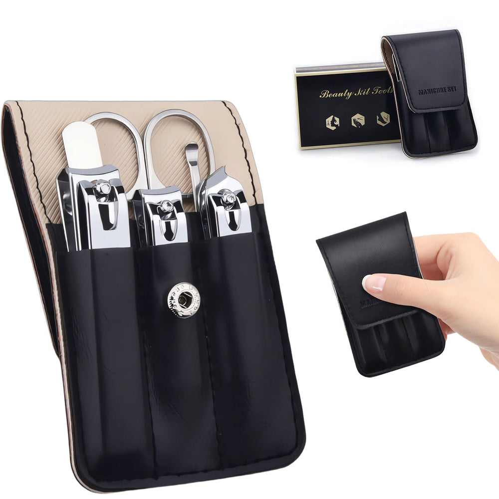 NEMIBAD nail clipper set 6 pcs for on-the-go grooming.