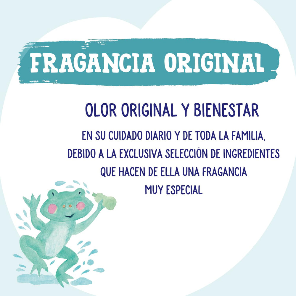 Nenuco Cologne label closeup showing simple, clean perfume label