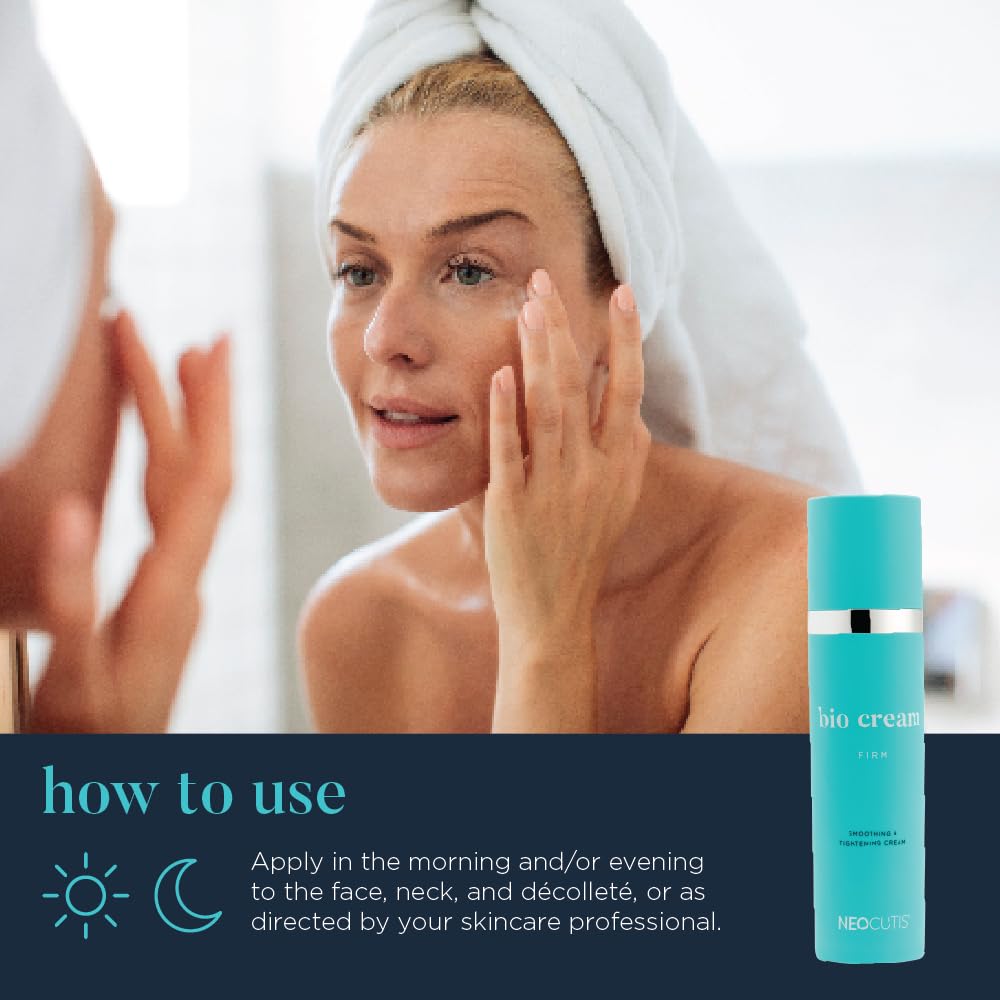 Neocutis Bio Cream Firm peptides support collagen and elastin for skin resilience