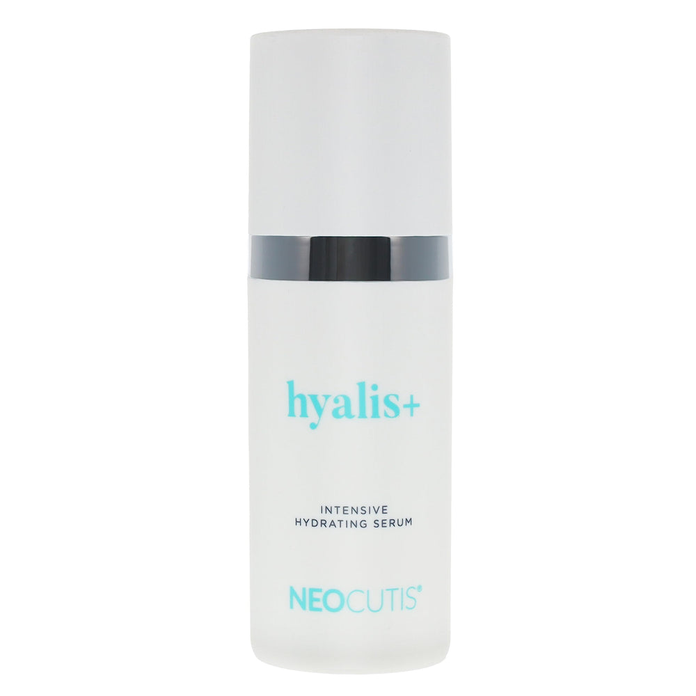Neocutis Hyalis+ drop shows hyaluronic hydration for plump, moisturized skin