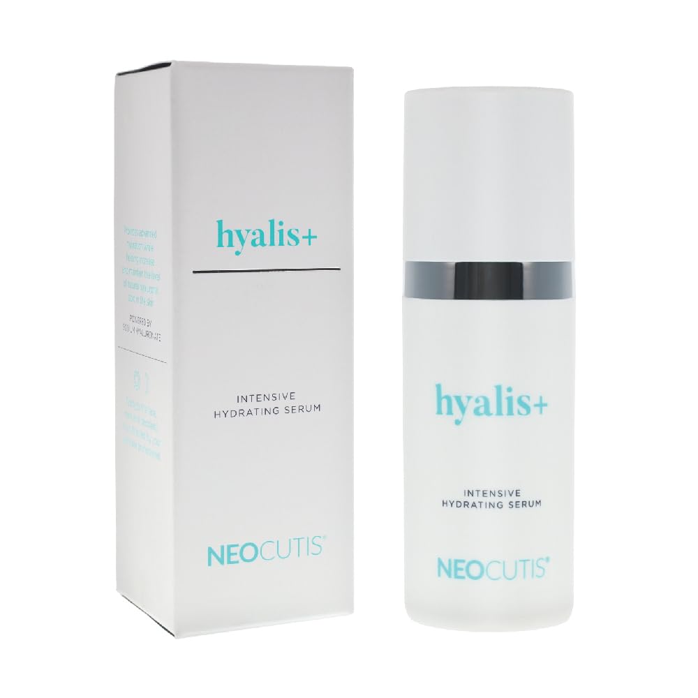 Neocutis Hyalis+ serum texture close-up for lightweight daily hydration