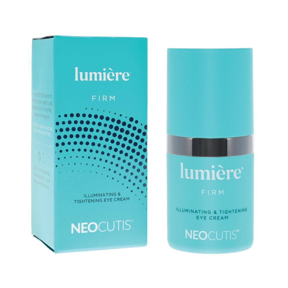 NEOCUTIS Lumière Firm under-eye application showing easy daily use to combat dark circles