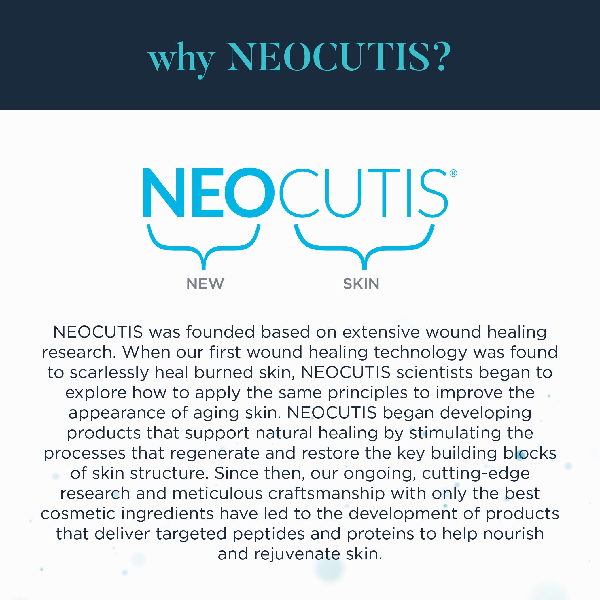 NEOCUTIS Neo Cleanse Switzerland origin stamp on box
