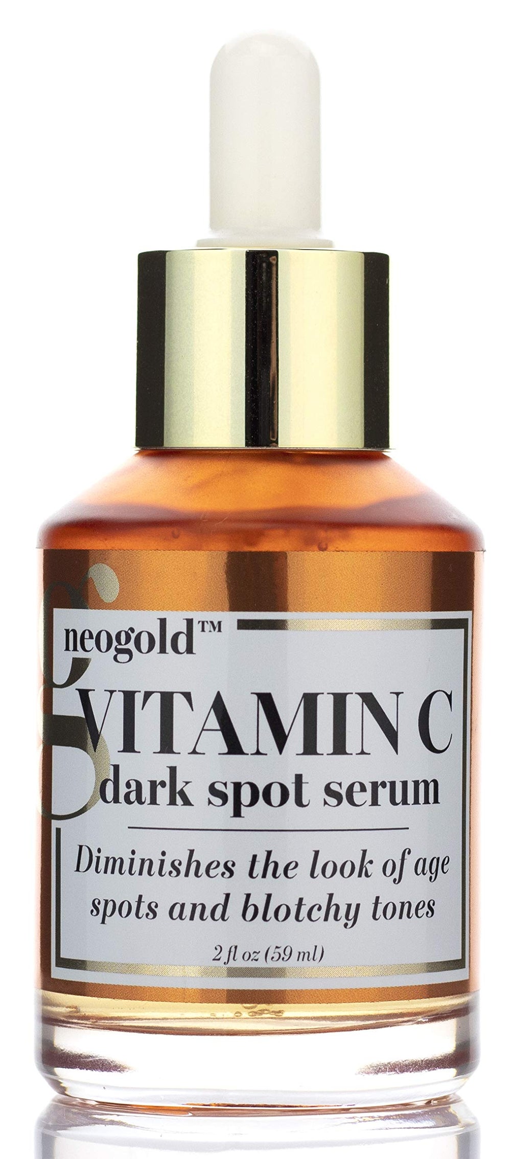 Neogold serum targets dark spots and uneven tone for a more luminous complexion.