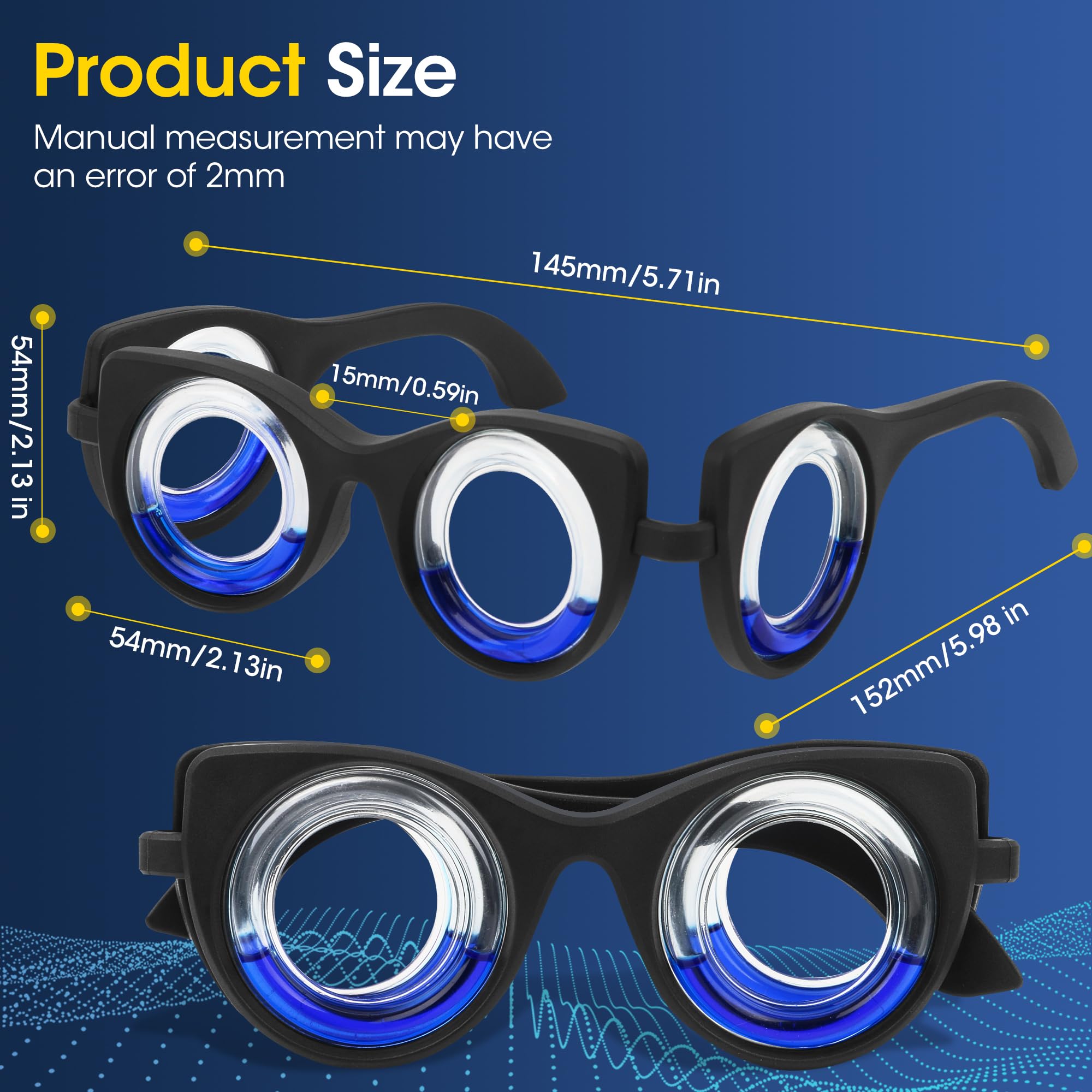 Neoism motion sickness glasses stylish, lightweight eyewear ideal for on-the-go travel.