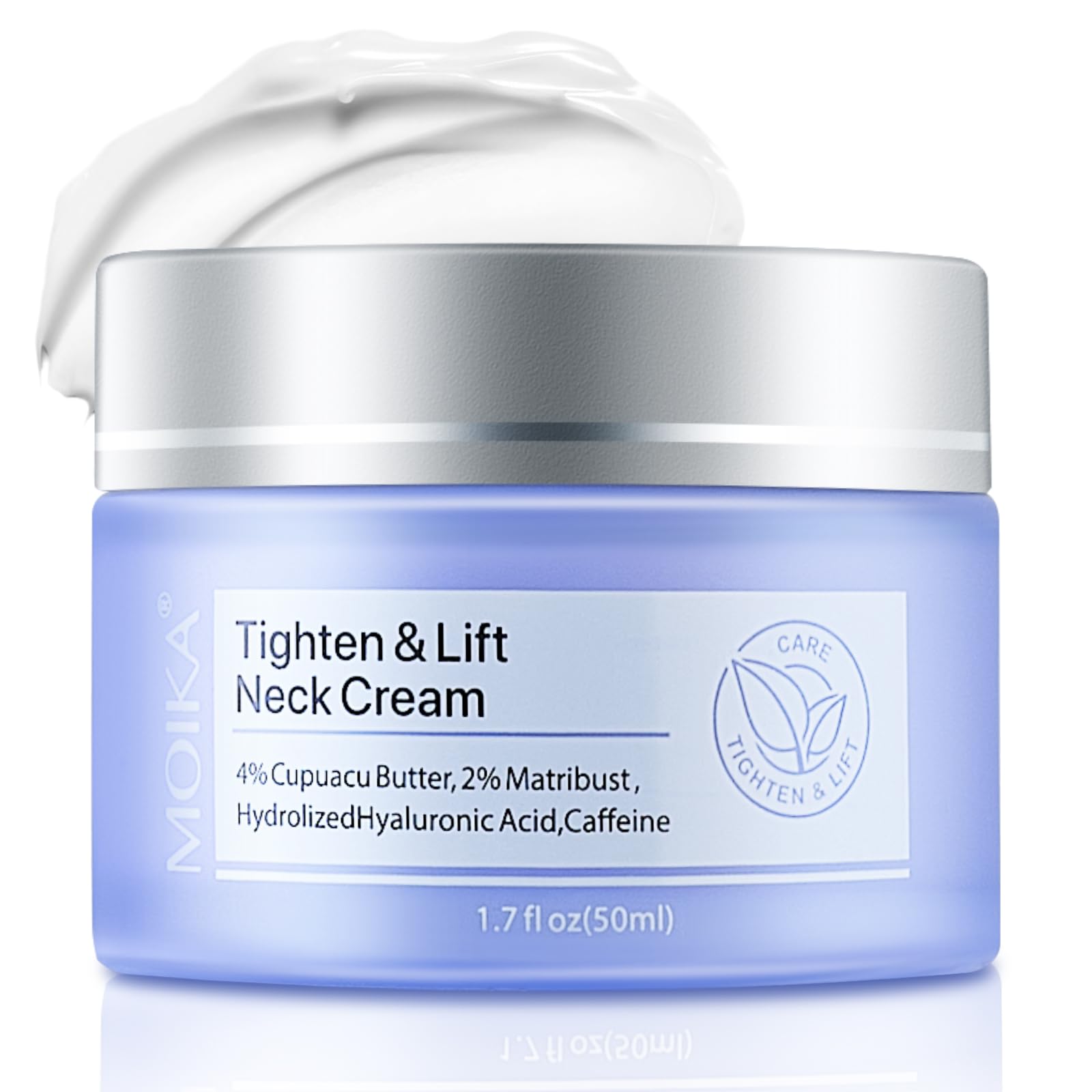 NEORIVER Tighten & Lift Neck Cream jar shows rich texture ideal for neck firming.