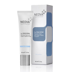 NEOVA Cu3 Tissue Repair Cream front view shows rich hydration for post-care skin.