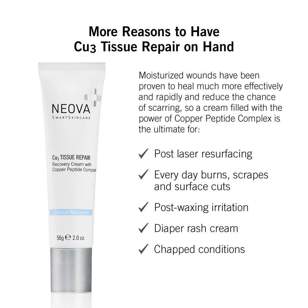 NEOVA SmartSkincare story portrait highlights brand legacy and science-backed copper peptide benefits.