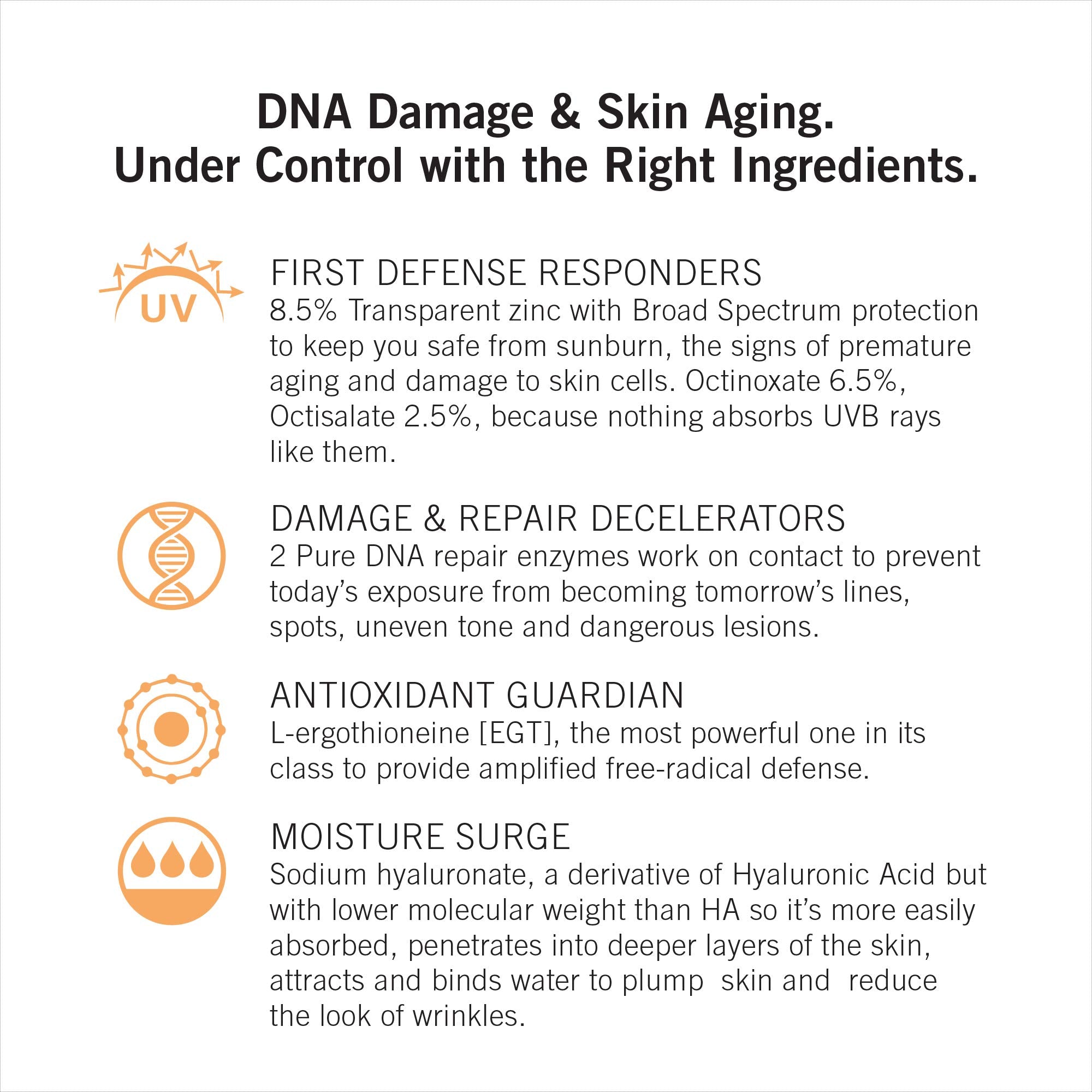 NEOVA SmartSkincare sunscreen applied on skin provides oil-free hydration and protection.