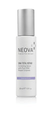 NEOVA DNA Total Repair Serum close up of enzyme rich formula for potent photodamage repair.