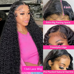 Nervoss HD transparent lace close-up showing seamless hairline and light scalp visibility.