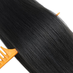 Nescorner braiding hair pre stretched in-salon demonstrates professional-look styling options.