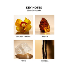 NEST New York Golden Nectar travel spray enabling on-the-go fragrance refreshes.