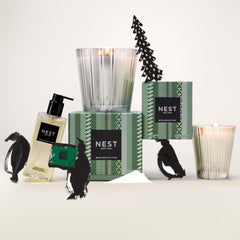 NEST New York Birchwood Pine ingredient imagery highlights natural plant extracts