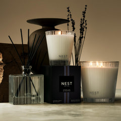 NEST New York liquid soap label highlights gluten-free and cruelty-free formulation