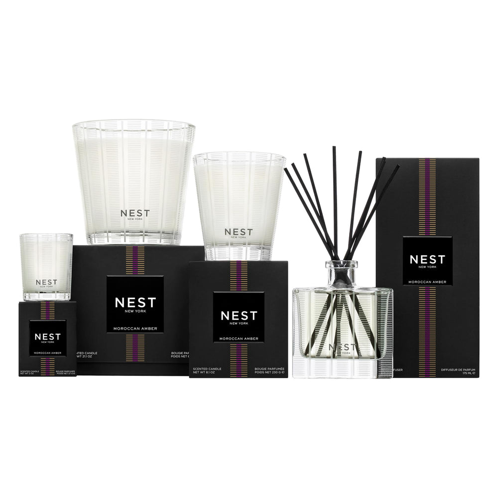 NEST New York Moroccan Amber in a bathroom scene suggesting daily hand washing ritual.