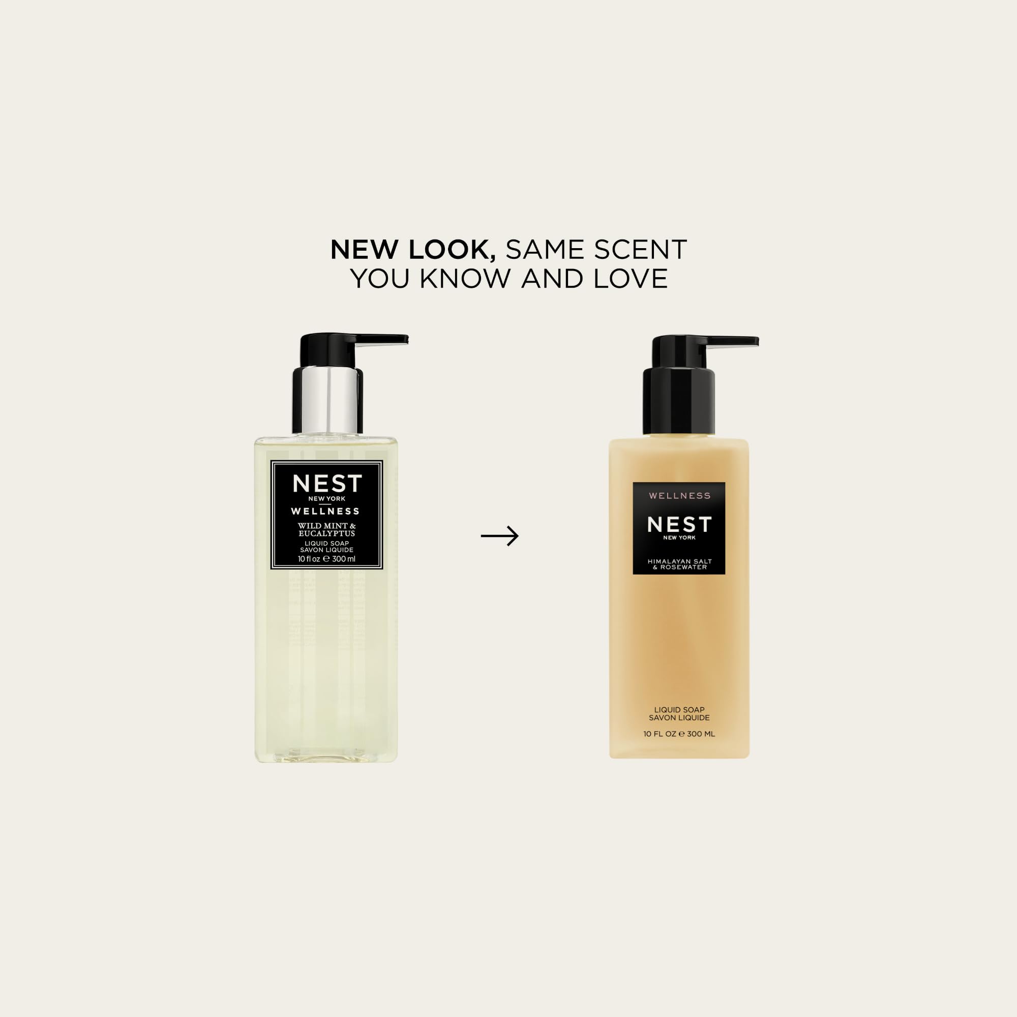 NEST New York liquid soap rosewater note closeup highlighting delicate fragrance for mindful washing