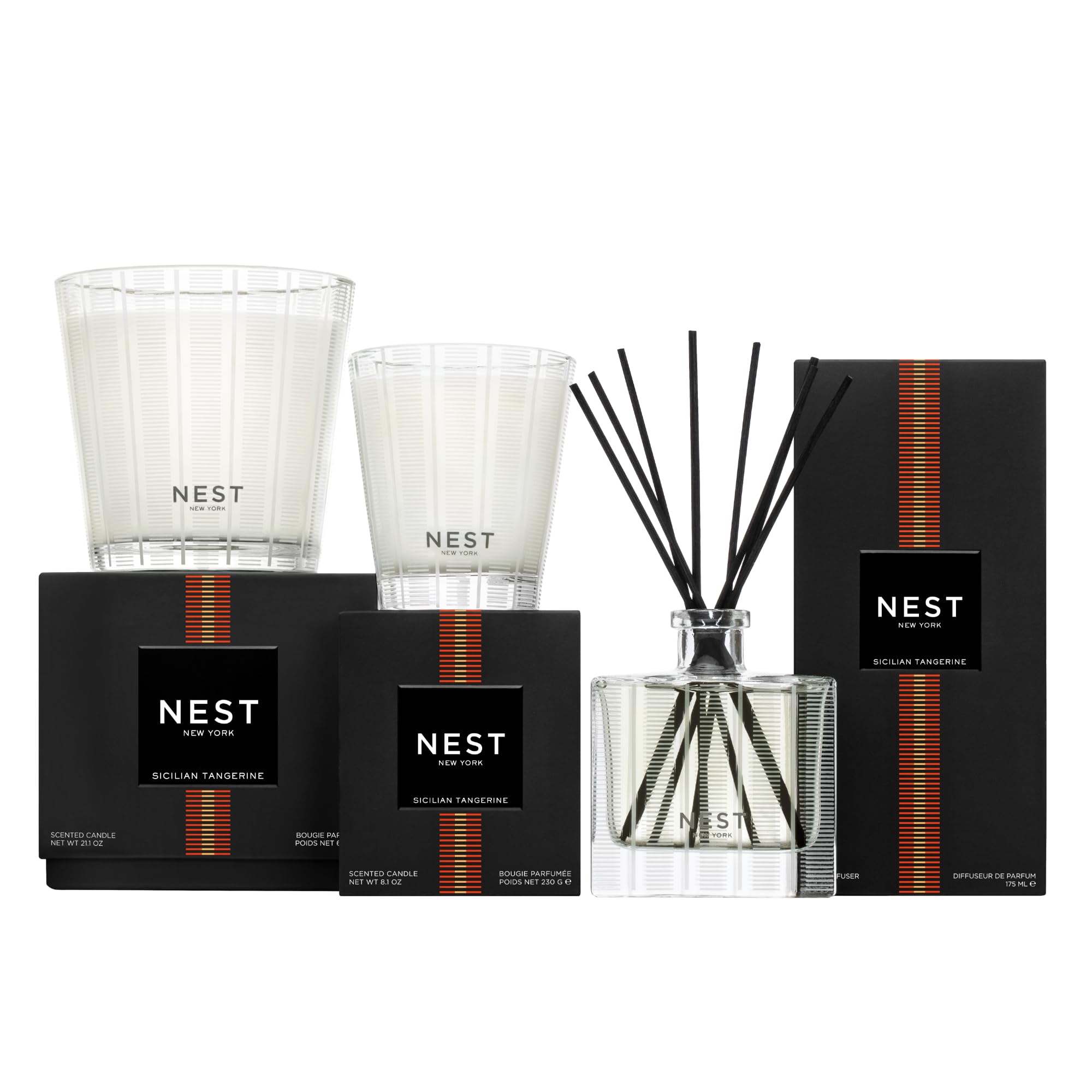 Nest New York Sicilian Tangerine foamy lather suggesting nourished skin after use