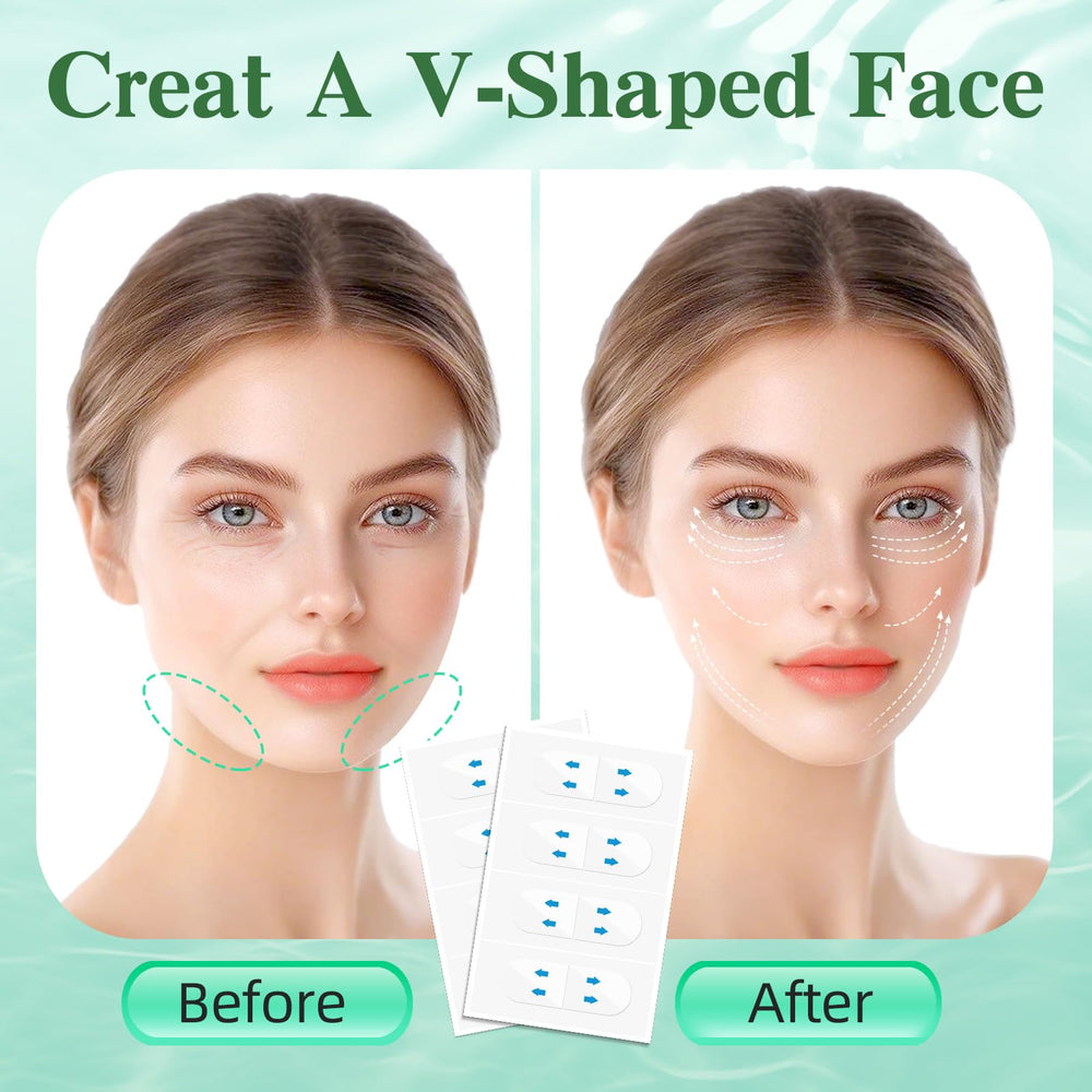 Netlkjonk face tape lifting adhesive closeup shows strong hold for all day makeup