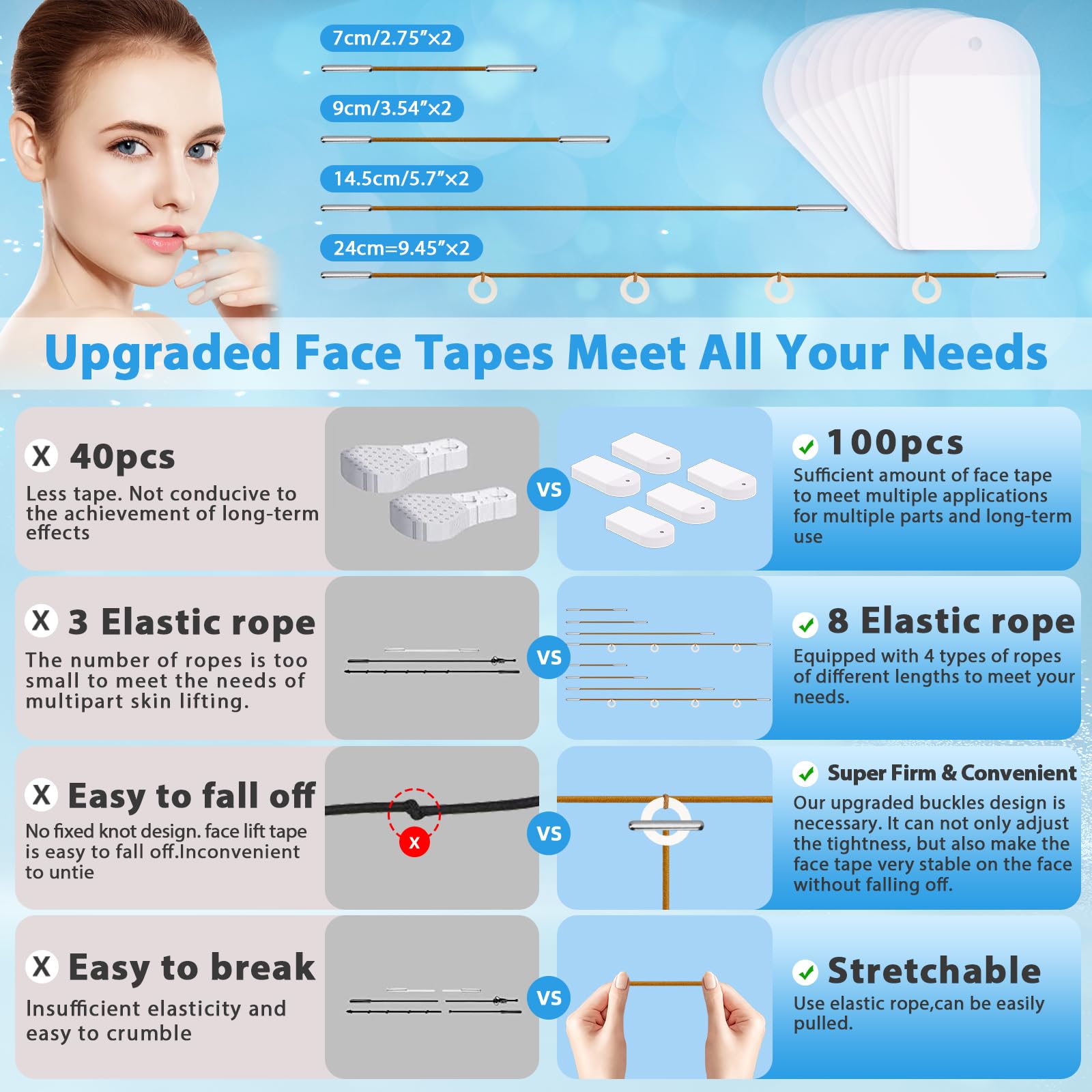 Netlkjonk ultra-thin 0.02mm tape stays breathable and discreet.