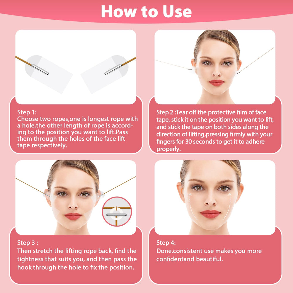 Netlkjonk makeup-friendly invisible tape allows smooth foundation layering