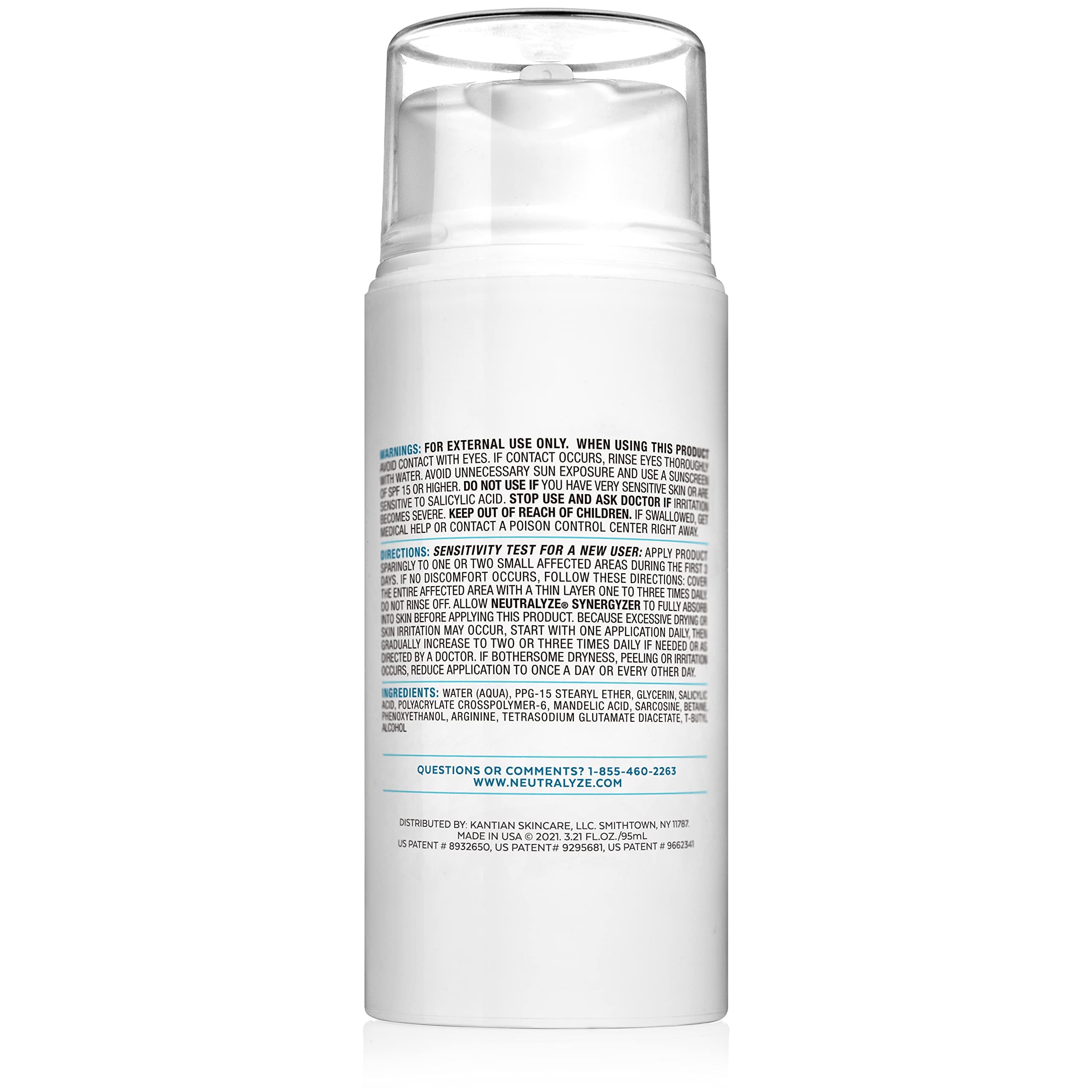 Neutralyze Renewal Complex mandelic-acid 2percent panel emphasizing gentle exfoliation.