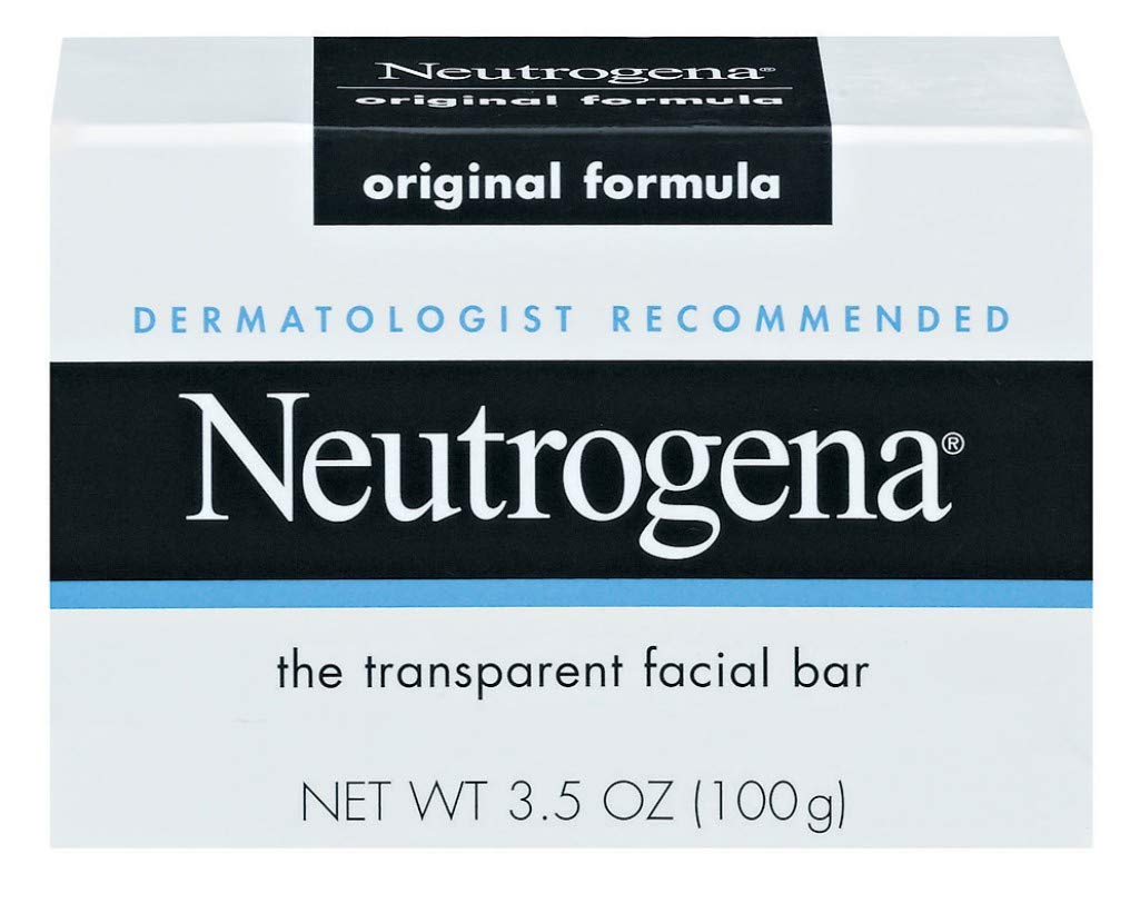 Neutrogena Bar Soap Original lather shows clean rinse without residue, promoting healthy-looking skin.