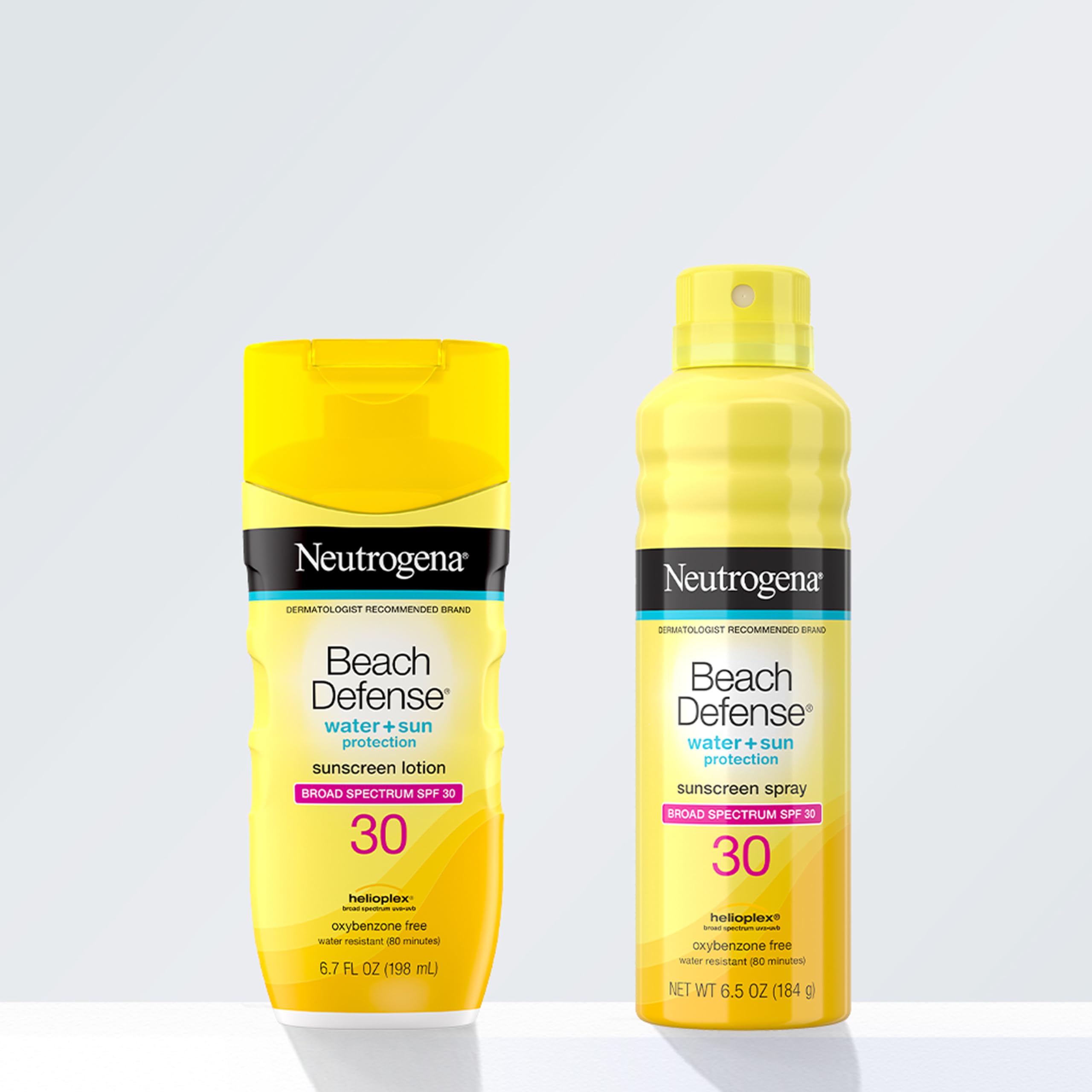 Neutrogena Beach Defense Hawaii Reef Act compliant label