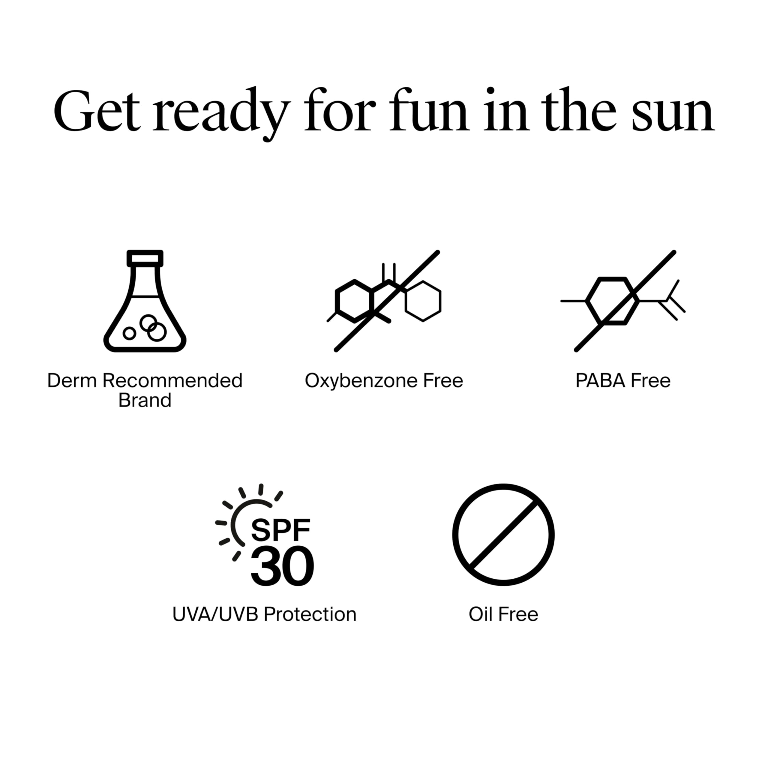Neutrogena Beach Defense oil-free formula for light feel