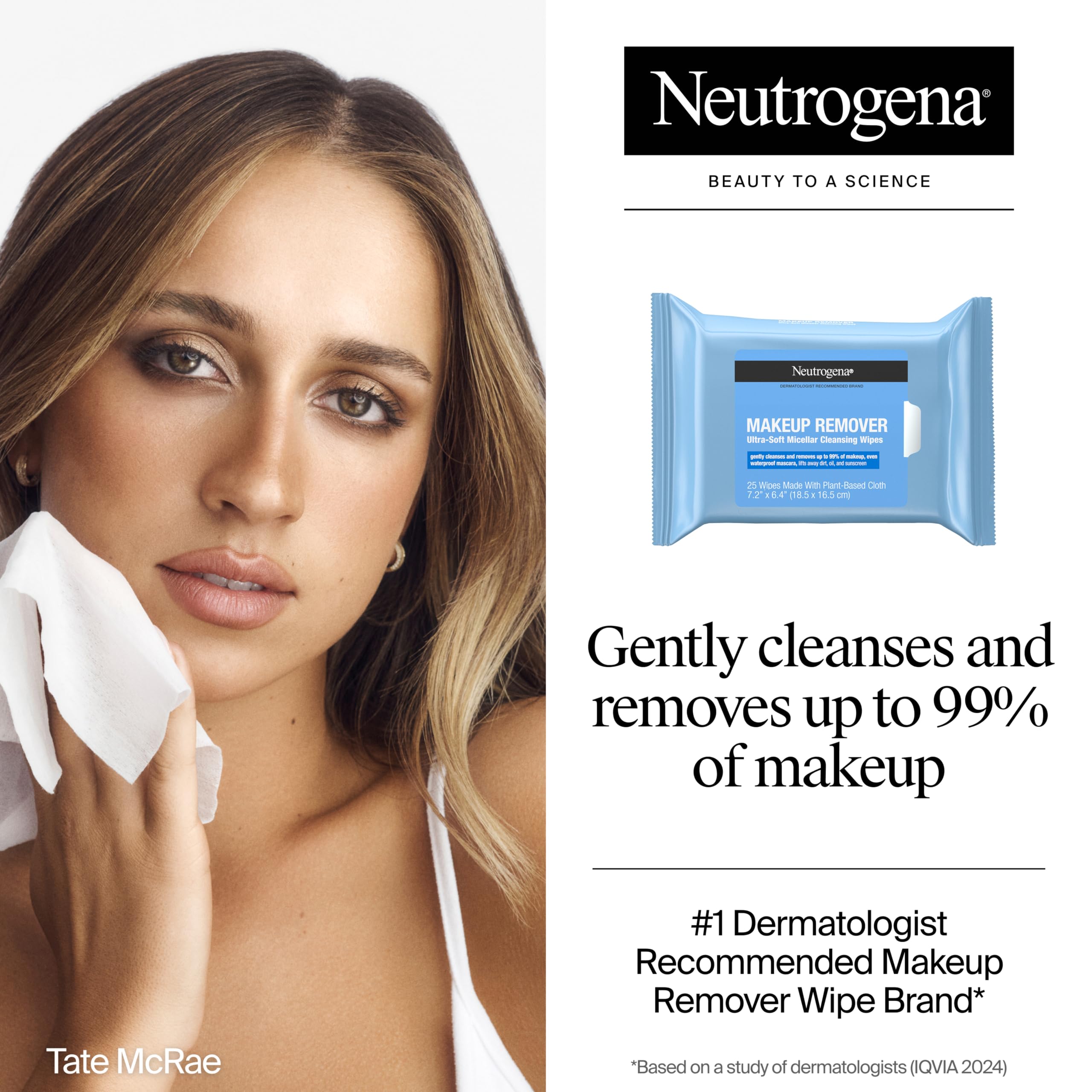 Neutrogena cloth texture close-up highlighting ultra-soft plant-based fabric