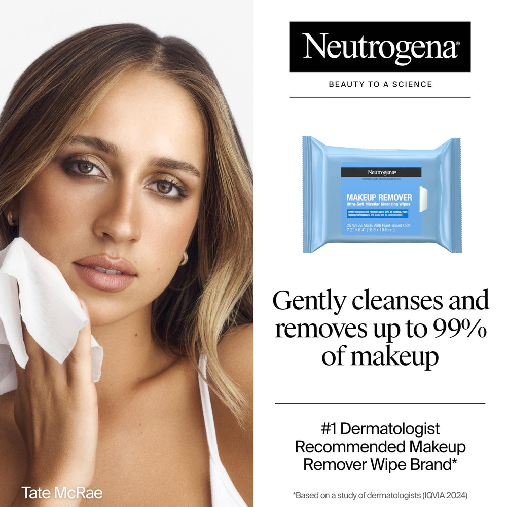 Neutrogena cloth texture close-up highlighting ultra-soft plant-based fabric