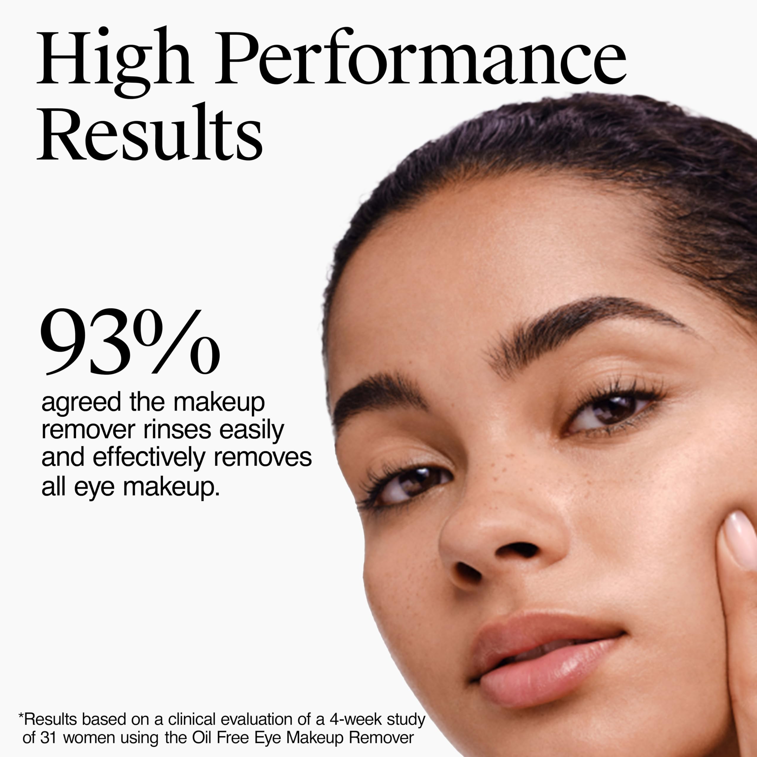 Neutrogena label close-up highlighting oil-free and ophthalmologist-tested benefits