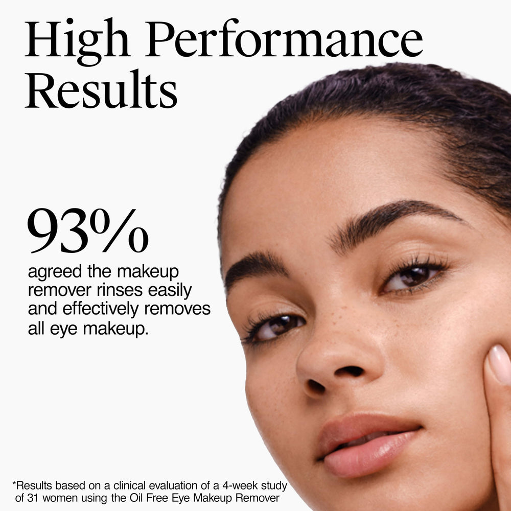 Neutrogena label close-up highlighting oil-free and ophthalmologist-tested benefits