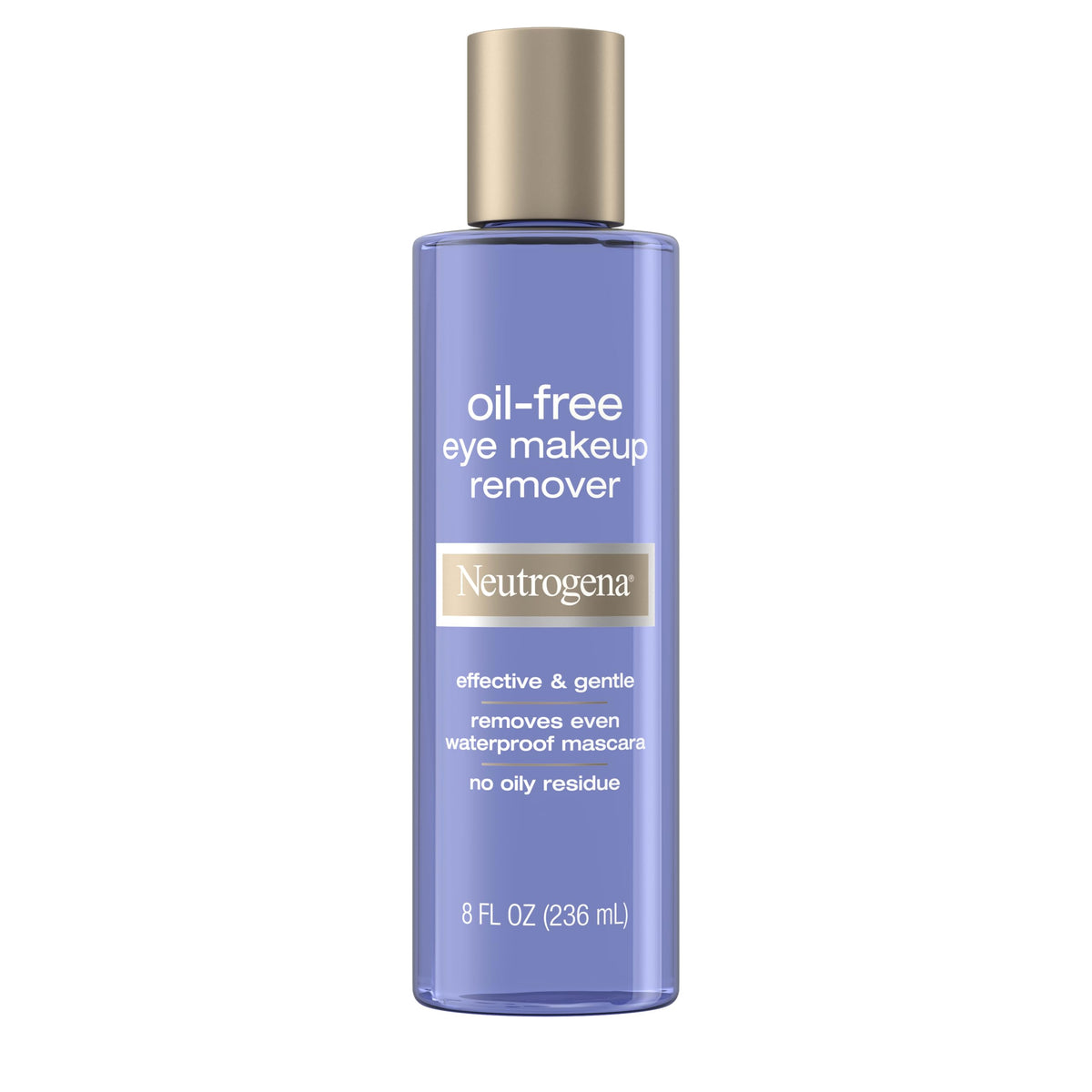 Neutrogena front packaging showing 8 fl oz bottle and product benefit