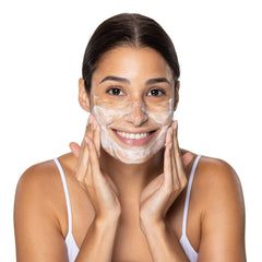 Neutrogena Fresh Foaming Cleanser foamy-lather highlights gentle cleansing for sensitive skin