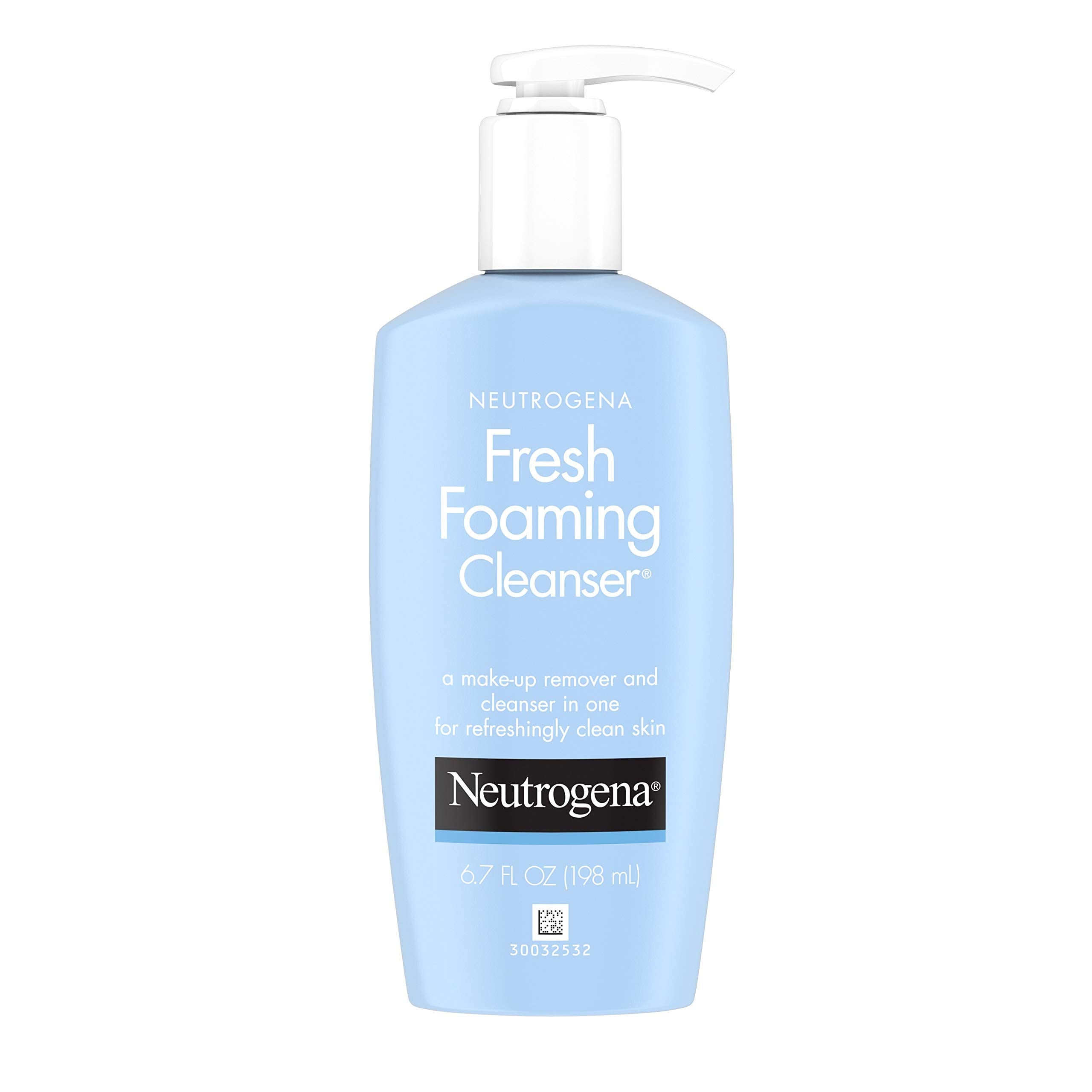 Neutrogena Fresh Foaming Daily Cleanser bottle for quick daily cleansing.