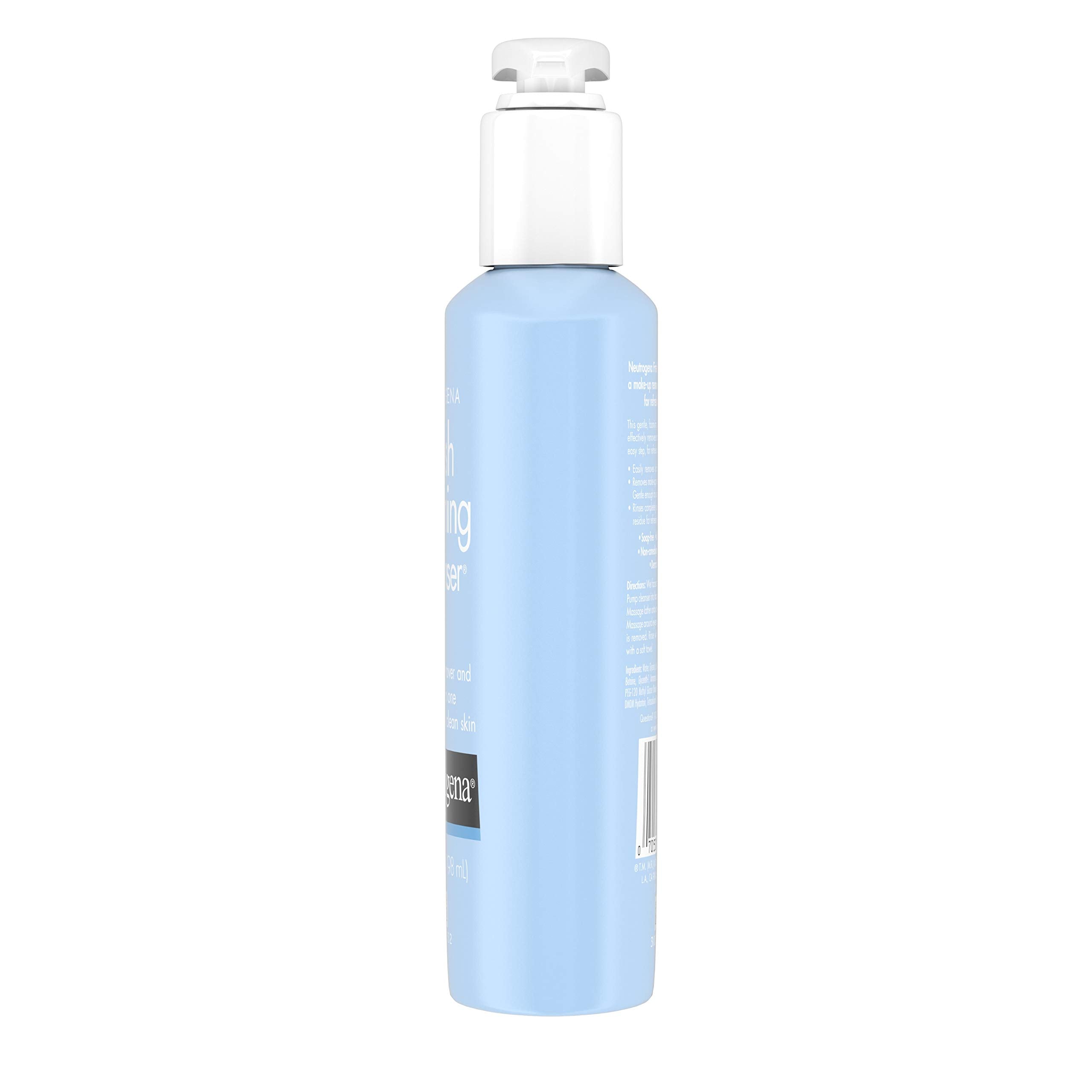 Neutrogena Fresh Foaming Daily Cleanser dermatologist-tested formula feels gentle.