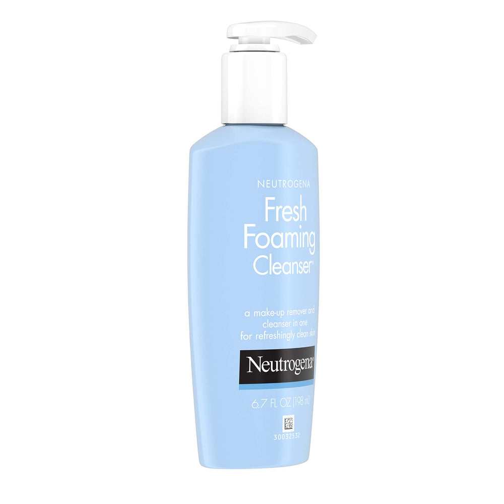 Neutrogena Fresh Foaming Daily Cleanser non-comedogenic formula protects pores.