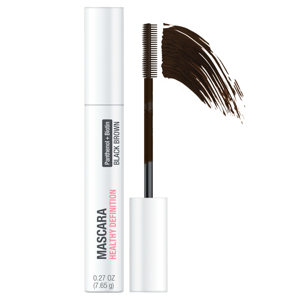 Neutrogena Healthy Definition Mascara dual-brush combo applies natural volume for everyday definition.