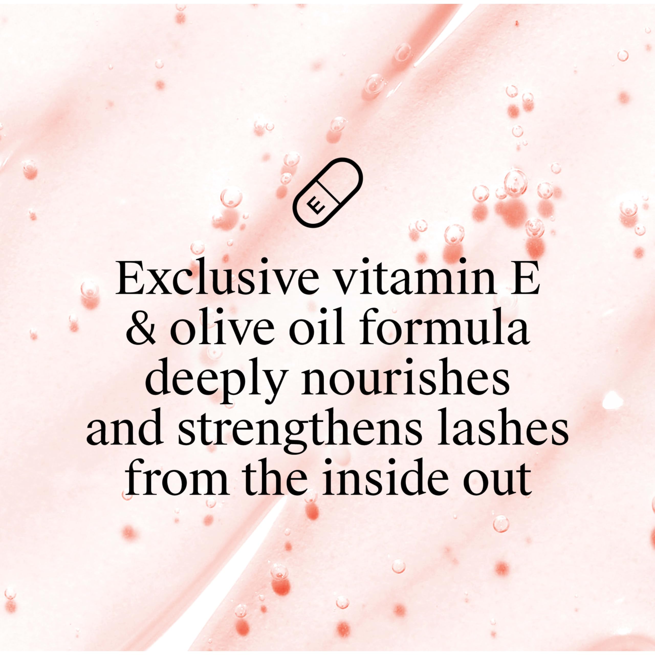 Neutrogena Healthy Lengths Mascara wand-application demonstrates easy base-to-tip build.