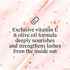 Neutrogena Healthy Lengths Mascara wand-application demonstrates easy base-to-tip build.