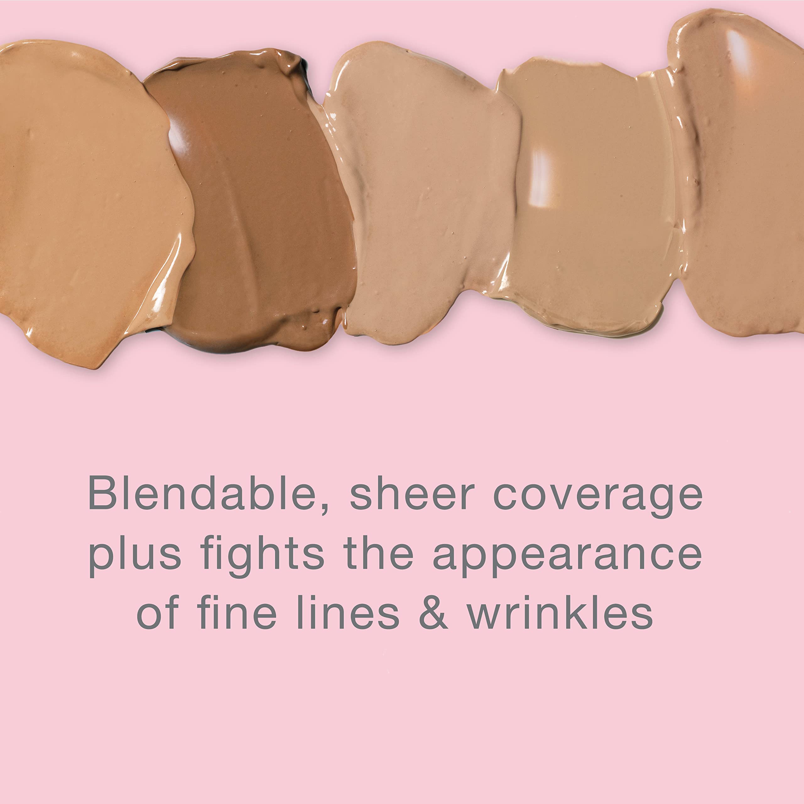 Neutrogena Healthy Skin Anti-Aging Perfector application shot, highlighting even-toned, smoother-looking skin.