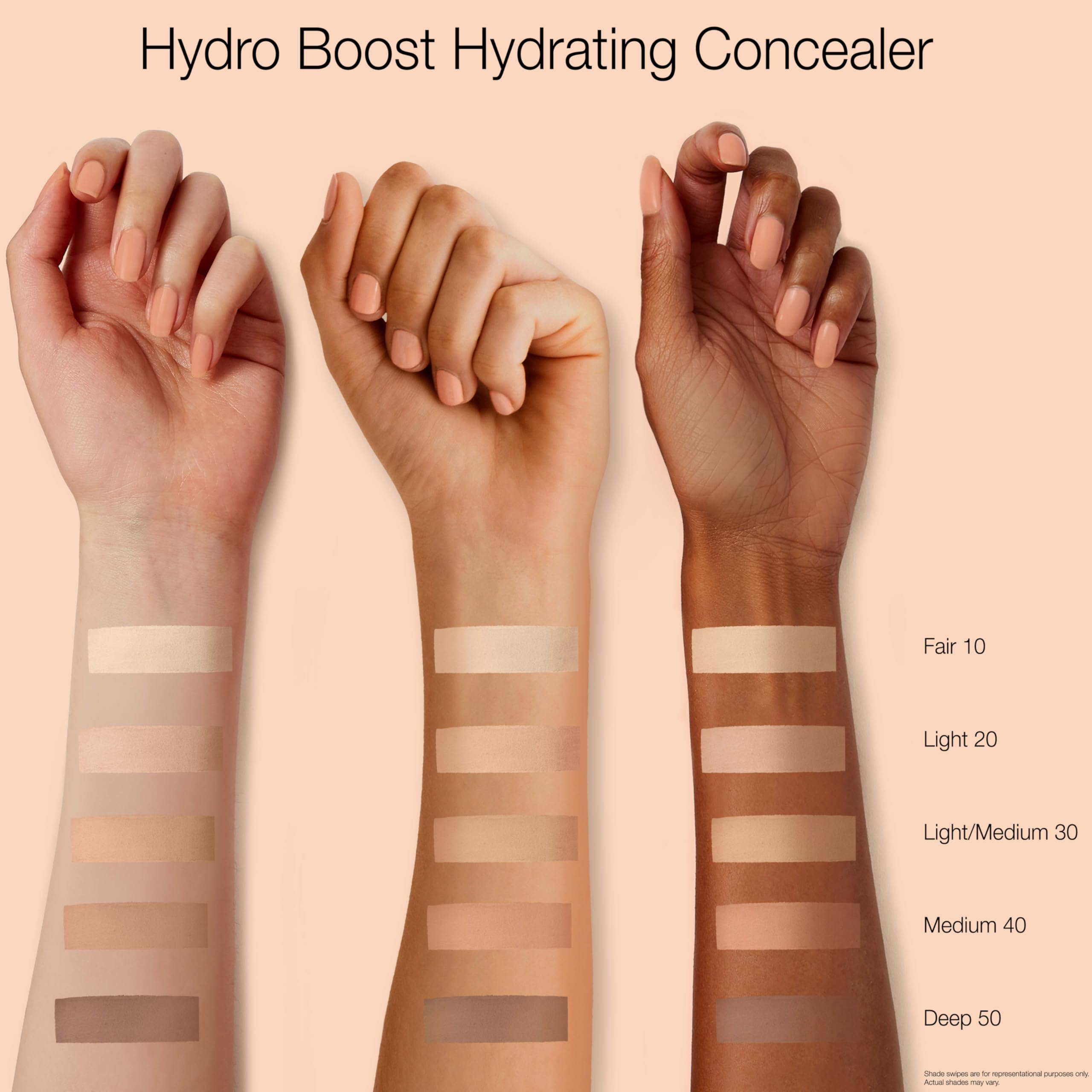Neutrogena Hydro Boost concealer stick oil-free formula emphasizes non-greasy finish