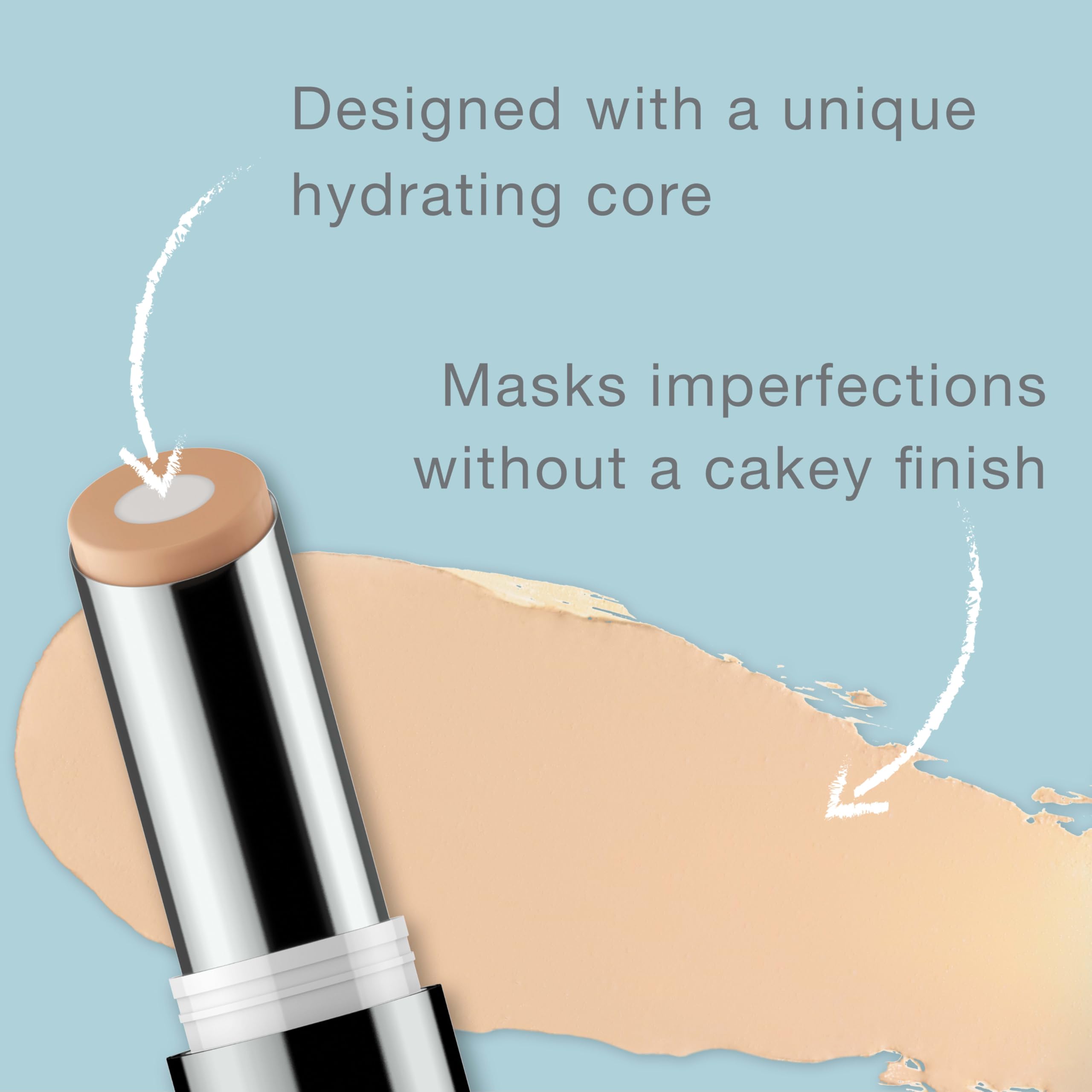 Neutrogena Hydro Boost concealer stick under-eye application for brightening and smooth coverage