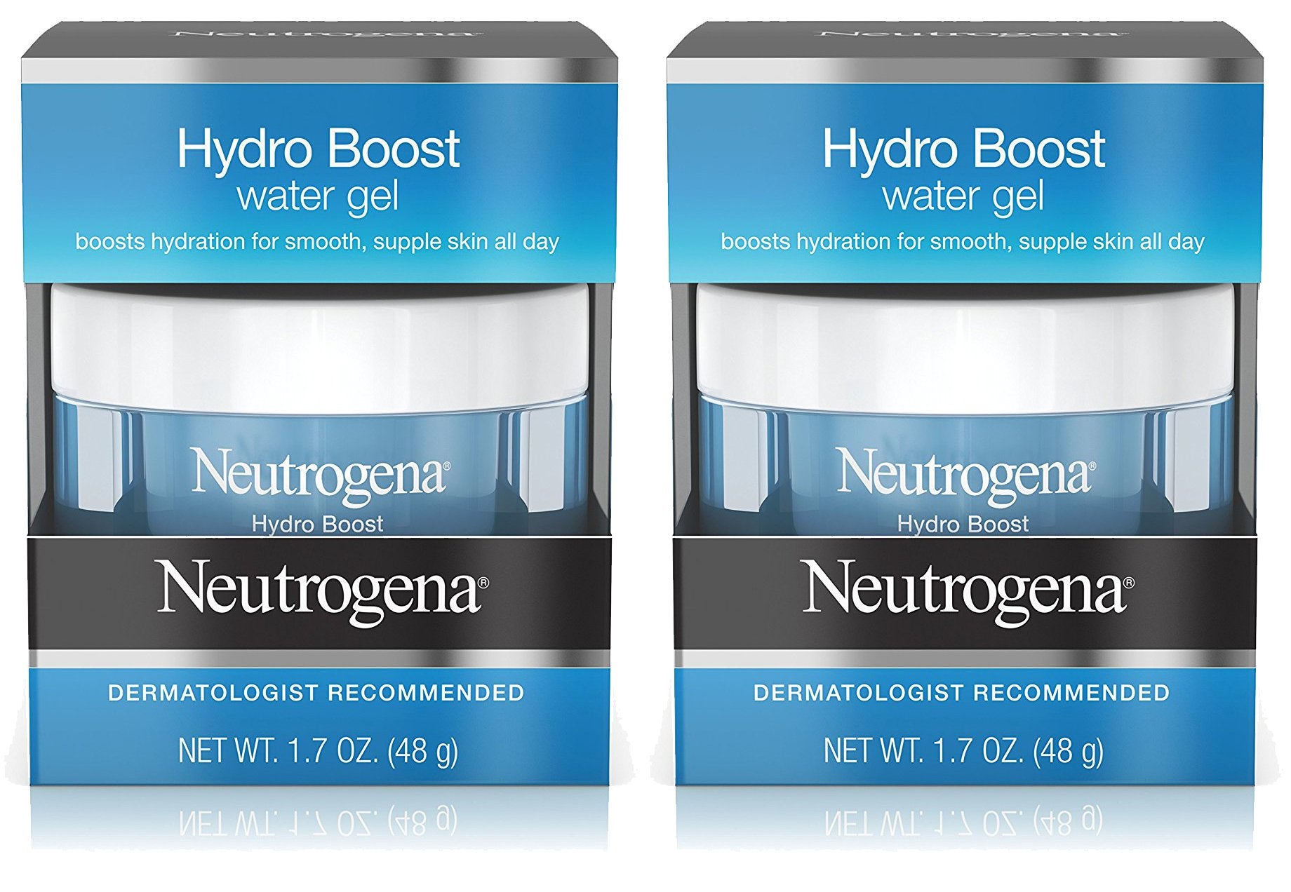 Neutrogena Hydro Boost Eye Gel-Cream application hydrates the delicate eye area.