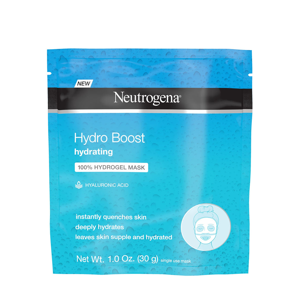 Neutrogena Hydro Boost hyaluronic acid highlight emphasizes moisture retention