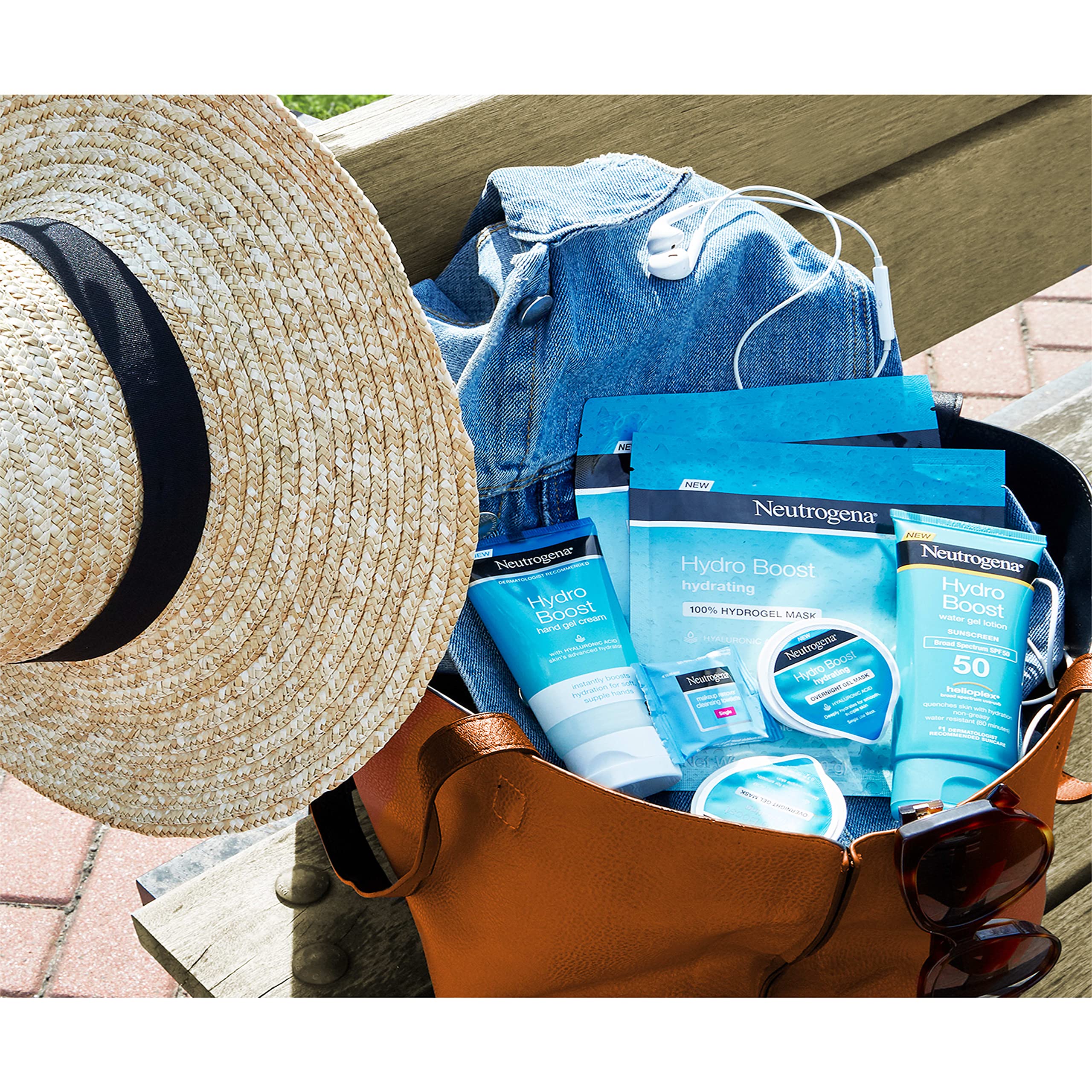 Neutrogena Hydro Boost hydrogel mask packaging back details ingredients and usage