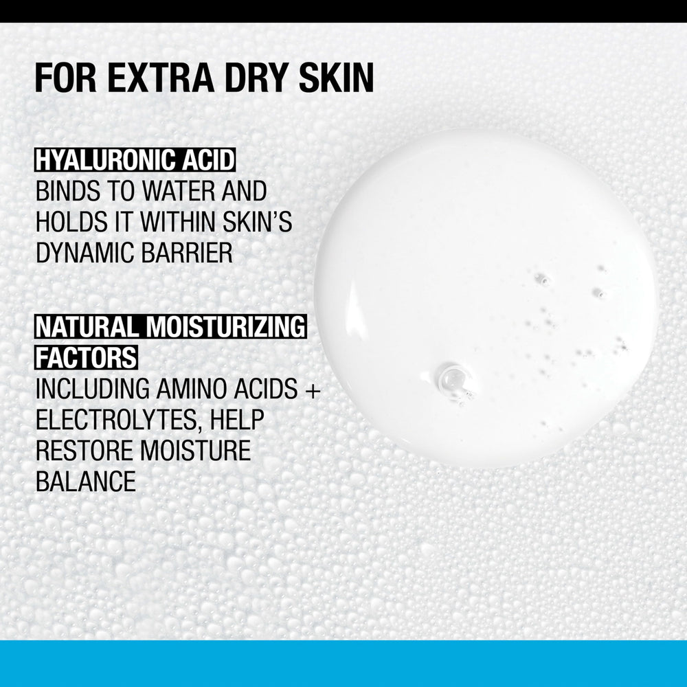 Neutrogena Hydro Boost hyaluronic acid close-up illustrating moisture-attracting formula.