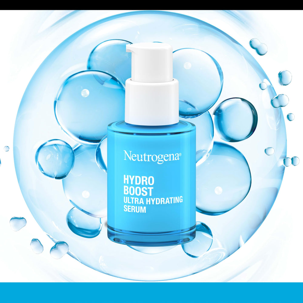 Neutrogena Hydro Boost for sensitive skin, gentle application example.